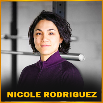 Nicole Rodriguez mit Gold